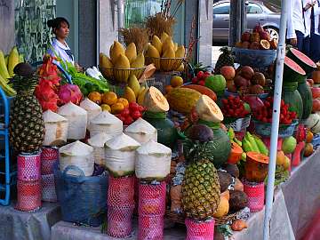 Fruit for sale on the street