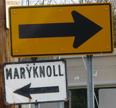 Maryknoll sign
