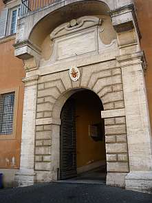 A Vatican City doorway