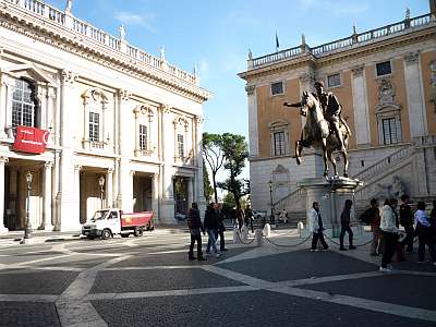 Capitoline piazza