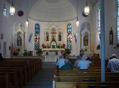 Interior of St. Joseph Church