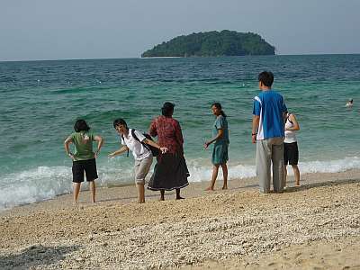 Manukan Island beach
