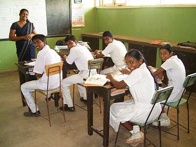 Class interrupted by the photographer