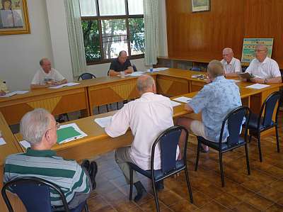 Meeting of the Maryknoll priests