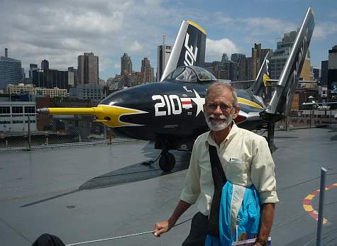 Charlie on Intrepid