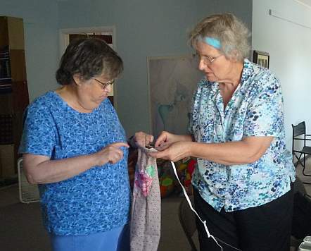 Ann Dittmeier and Julie Cole