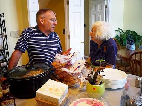 Dennis Dittmeier and Aunt Mary Pound