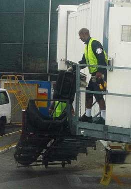 Baggage handler at LaGuardia