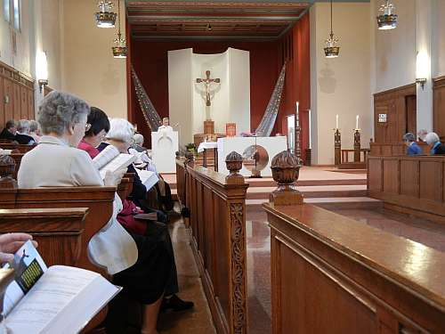 Mass at the Sisters' chapel