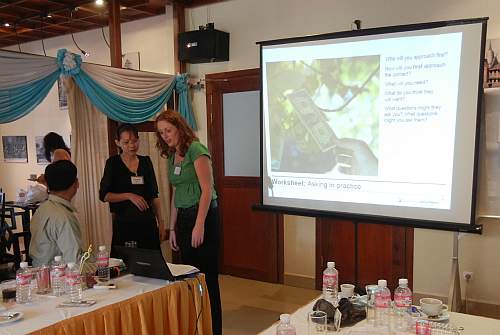 AVI workshop in Phnom Penh