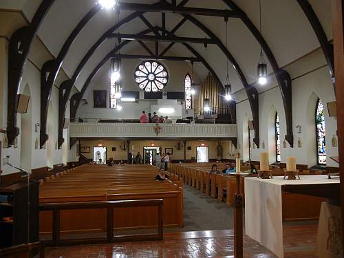 Inside St. Cecilia Church