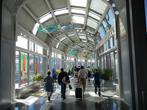 O'Hare Terminal corridor