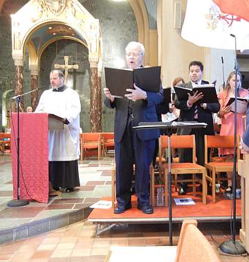 The anniversary mass choir
