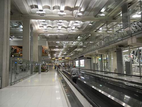 East wing of Bangkok departure area