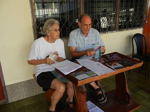 Luise Ahrens and John Beeching