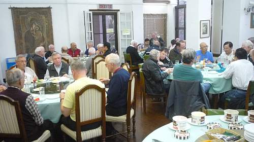 Dinner in the big dining room