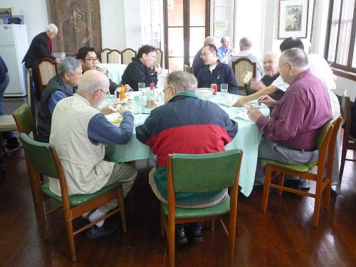 Lunch time at the Stanley House