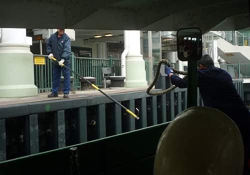 Docking the Star Ferry