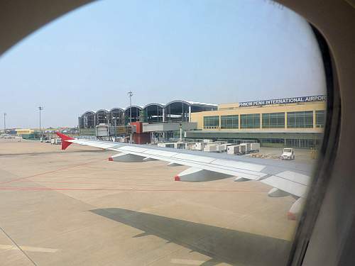 Phnom Penh airport construction