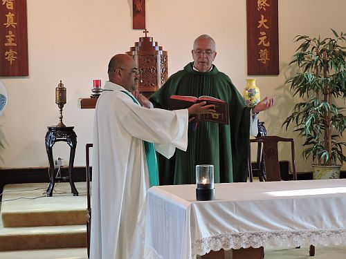 Fr. Ray Finch and Fr. Roberto Rodriquez