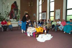 The departure ceremony