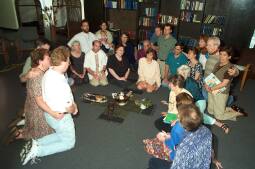 Our final prayer time in the chapel area
