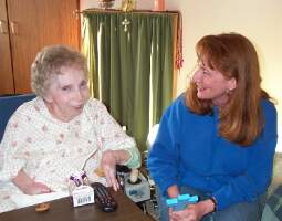 Visitiing at the Sisters Center