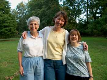 Judy Helein, Kathy Kremer, and Lisa Pirie