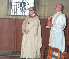 Archbishop Kelly and Joe Naylor