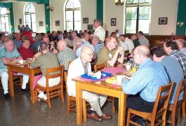 Lunch in the dining room