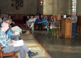 Morning Prayer in chapel