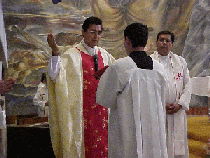 Fernando at first mass