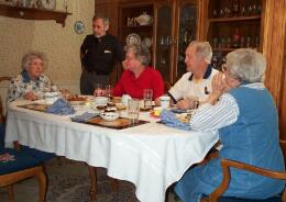Dinner at Pewee Valley