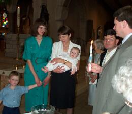 Baptizing William H. Reed