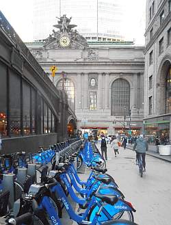 Bicycles at Grand Central Station