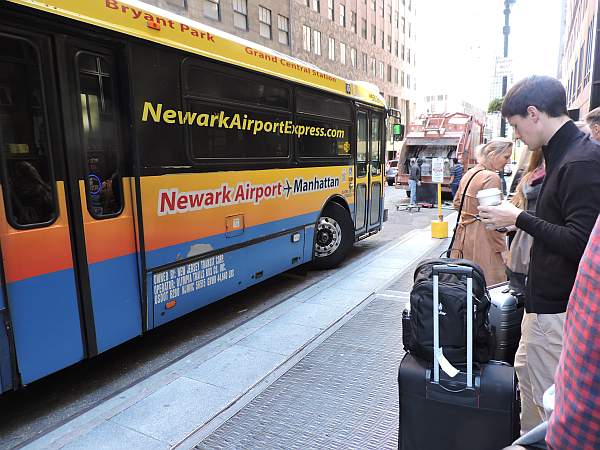 Bus to Newark airport