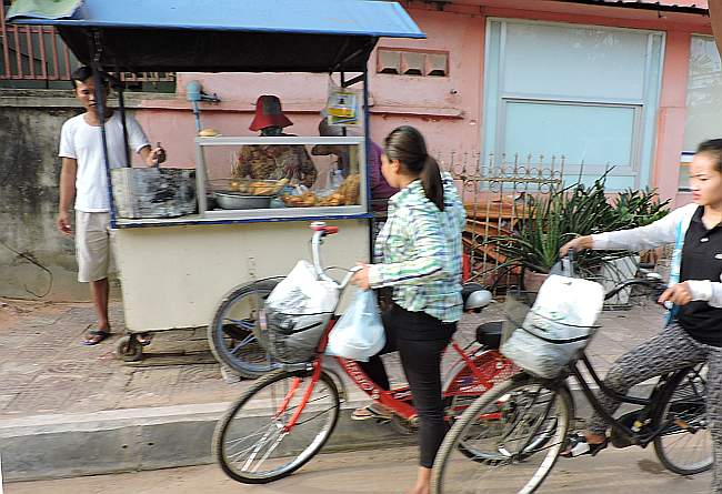 Phnom Penh drive-thru lane